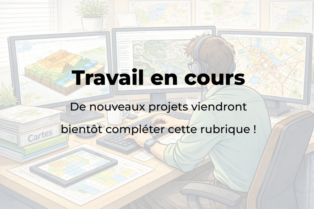 Portfolio, travail en cours